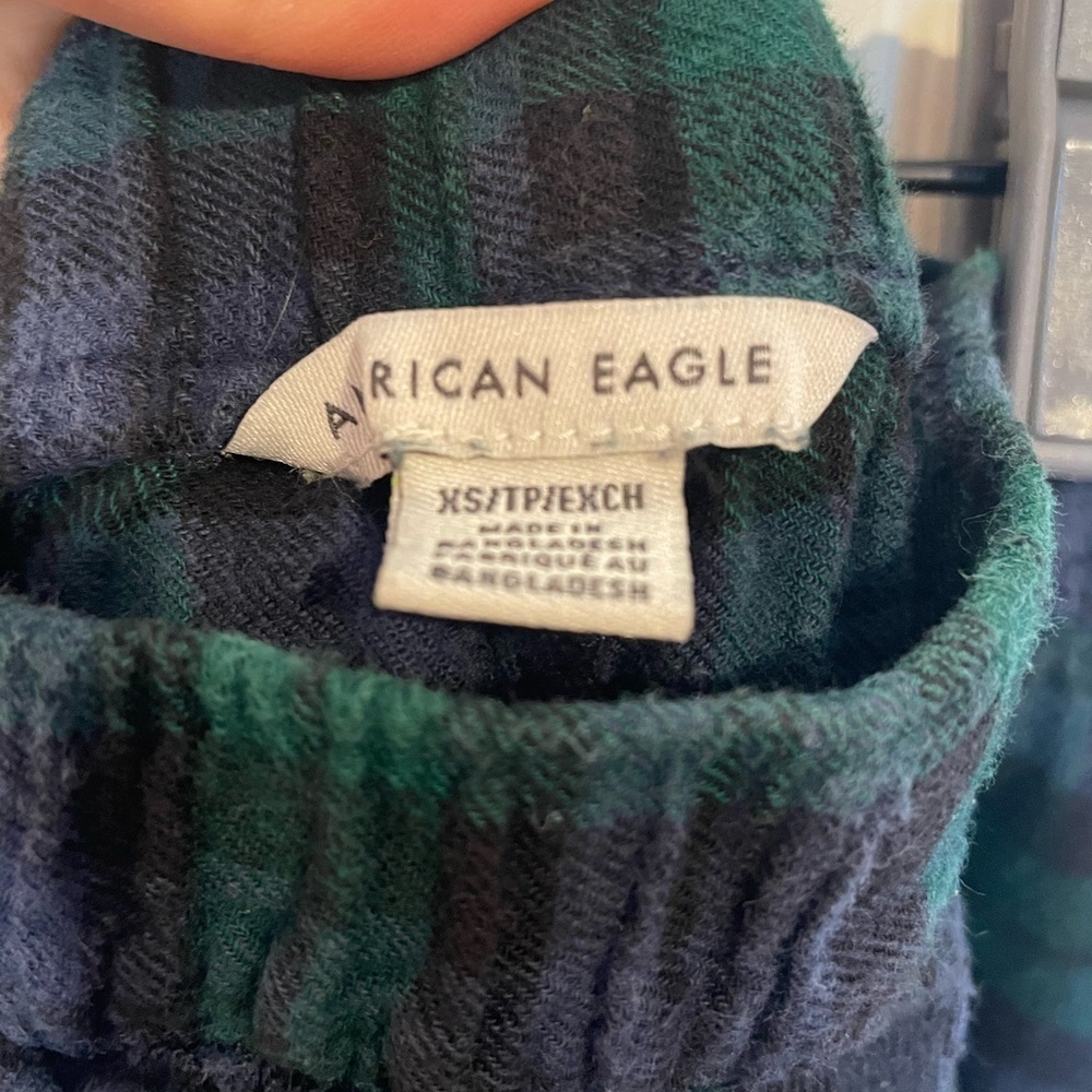 American Eagle Plaid Pajamas Short Set - Picture 5 of 5